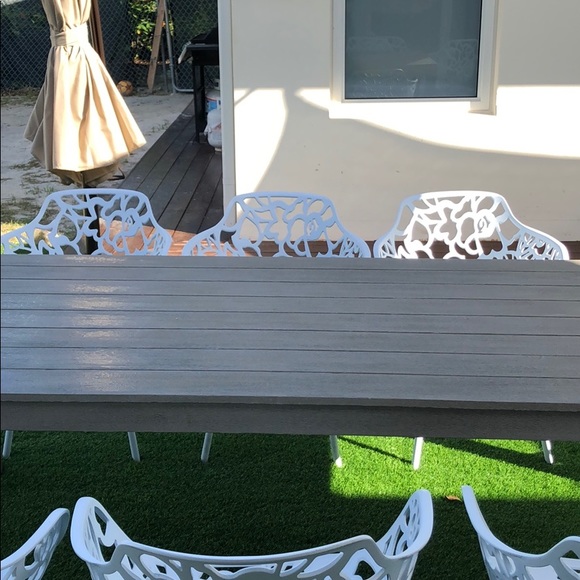Outdoor dining chairs - Picture 2 of 3
